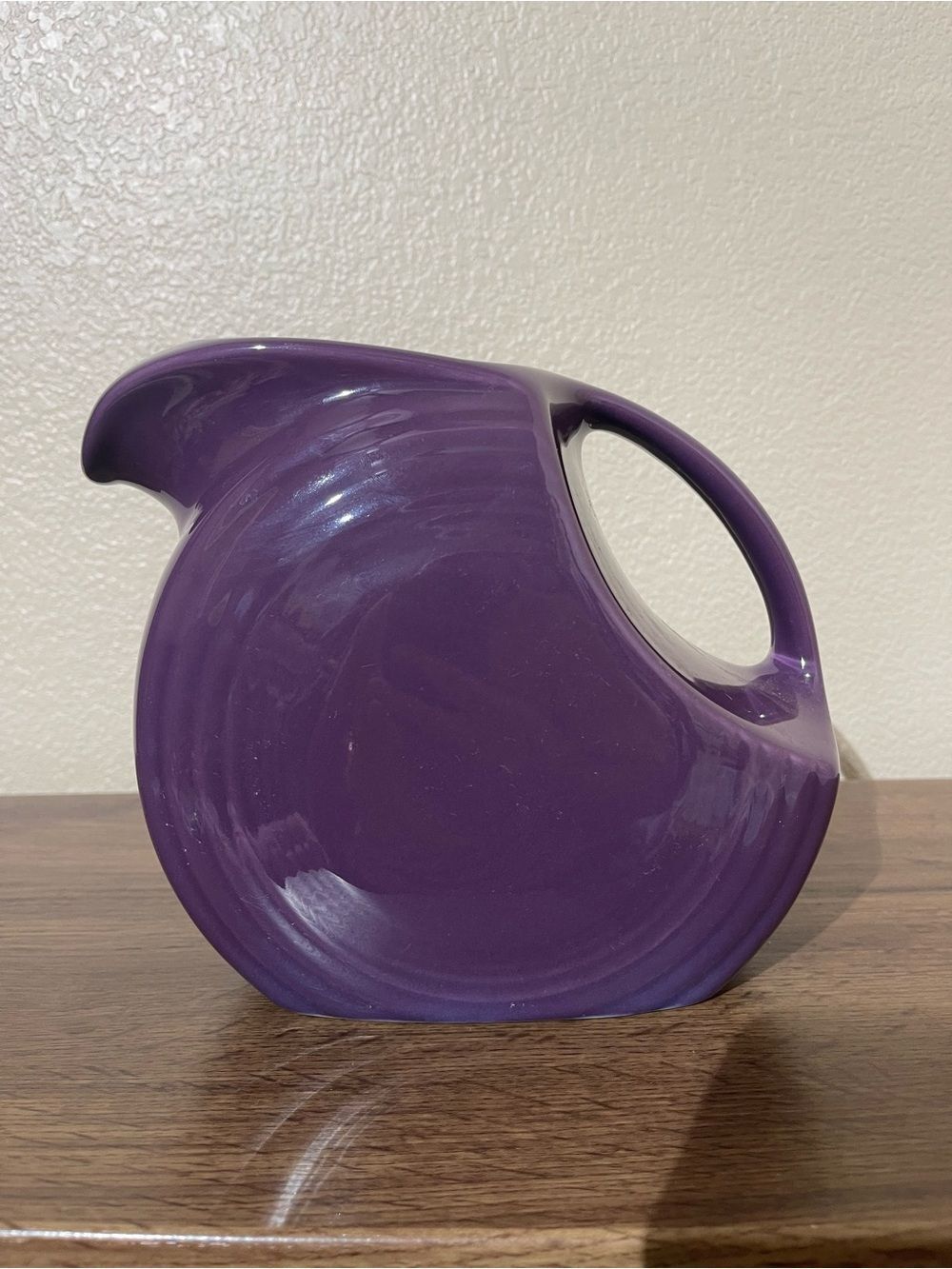 Purple Ceramic Decorative Pitcher - Home Art